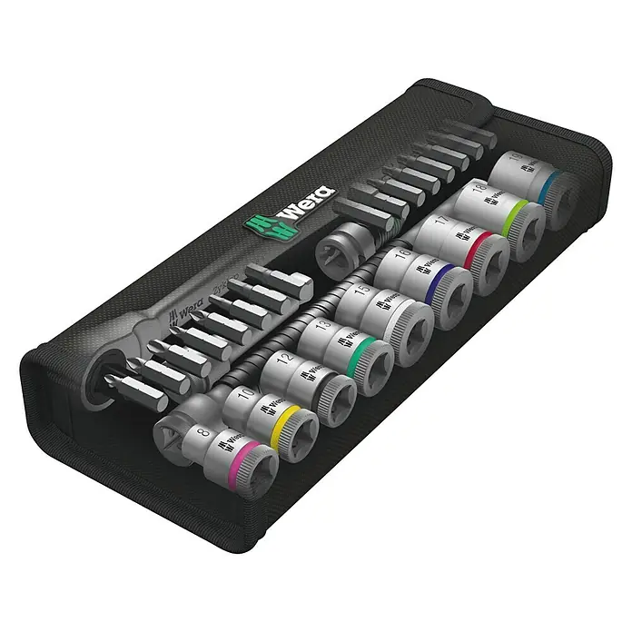 Wera Steckschlüssel-Satz 8100 SB 8 - 29 -tlg., ⅜″