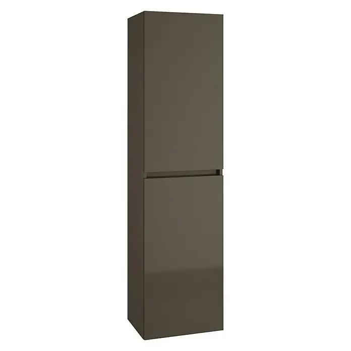 Allibert Badmöbel-Set Alma - 150 cm, 4 -tlg., Asphalt, Seidenglanz