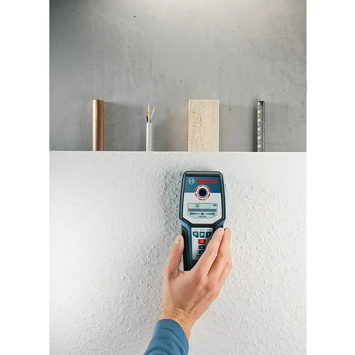 Bosch Professional Detektor GMS 120 - Maksimalna dubina dometa: Maks. 120 mm čelik, Trajanje pogona: 5 h