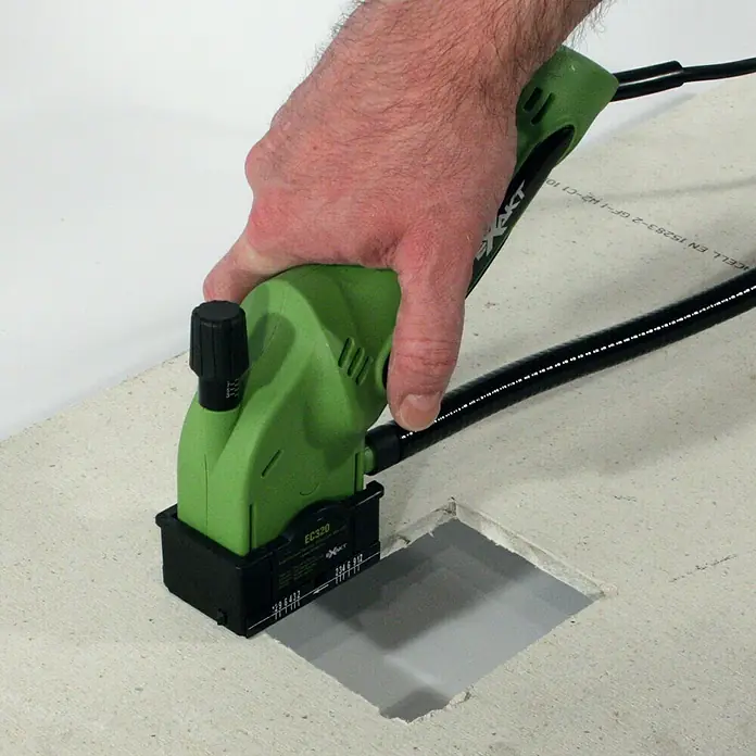 Exakt Mini-Handkreissäge - 350 W, 4.000 U/min, Schnitttiefe: 1 mm - 12 mm - Anwendungsbeispiel