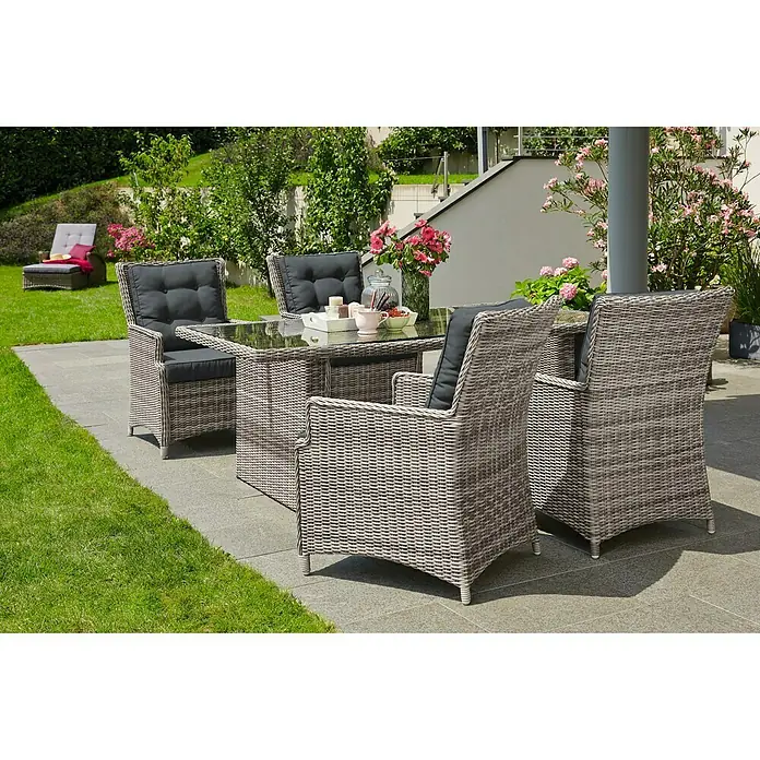 Sunfun Pauline Vrtni stol - 200 x 100 cm, Sigurnosno staklo