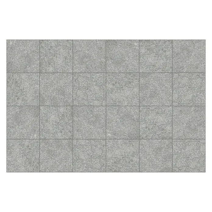 Terrassenfliese Cera 2.0 - 60 x 60 x 2 cm, Gletscher Grau, Matt - Ansicht von oben