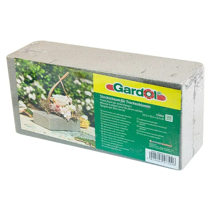 Gardol Utična masa - 22,5 x 10,5 x 6,5 cm, Prikladno za: Trockenblumen - Pogled s lijeve strane