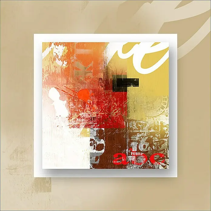Cuadro - Mix On Buisquit II, An x Al: 50 x 50 cm - Vista frontal