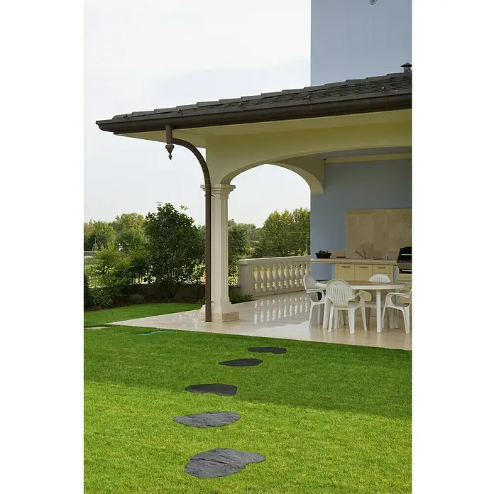 Trittplatte Trittplatte Send - Anthrazit, 36 x 48 cm, Beton