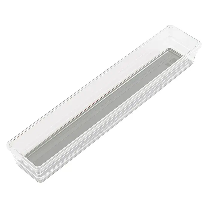 Sistemo Organizator za ladicu - 37,5 x 7,5 x 5 cm, Prozirno, Plastika