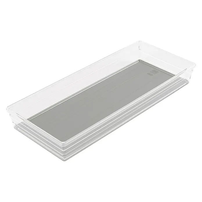 Sistemo Organizator za ladicu - 37,5 x 15 x 5 cm, Prozirno, Plastika