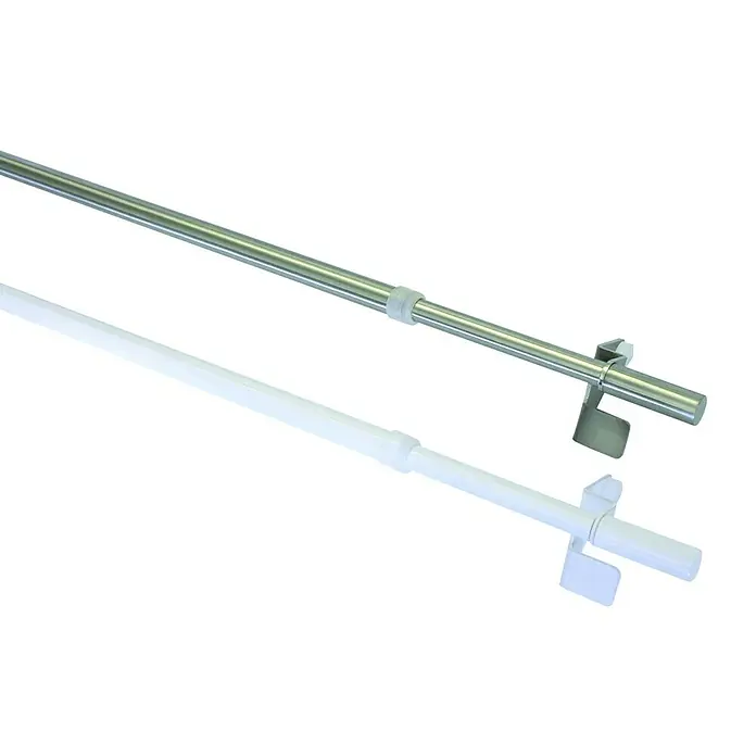 Sombra Karniša s cilindrom Pressfix Zylinder - Duljina teleskopske šipke: 50 cm - 80 cm, Plemeniti čelik