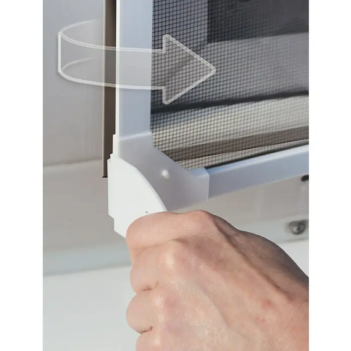 Schellenberg Insect System Kit de fijación - Plástico, Apto para: Mosquitera - Primer plano