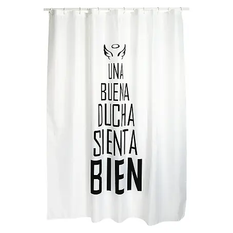 Venus  Cortina de baño textil Buena ducha