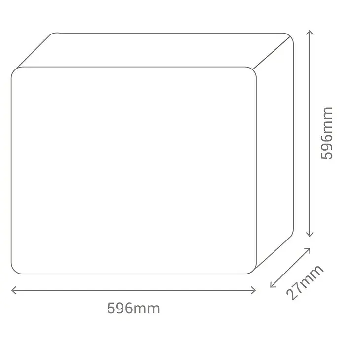Sulion Panel LED - 40 W, Blanco, L x An x Al: 59,6 x 59,6 x 2,7 cm