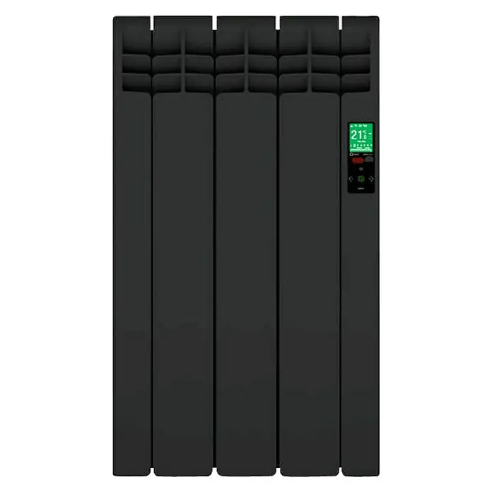 Rointe Emisor térmico de fluido Serie D - 330 W, Negro, L x An x Al: 9,7 x 35 x 58,5 cm - Vista superior