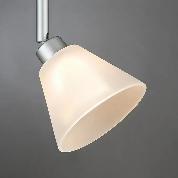 Paulmann DecoSystems Lampenschirm Kegi - Durchmesser: 11 cm, Weiß, Glas, Rund - Stimmungsaufnahme