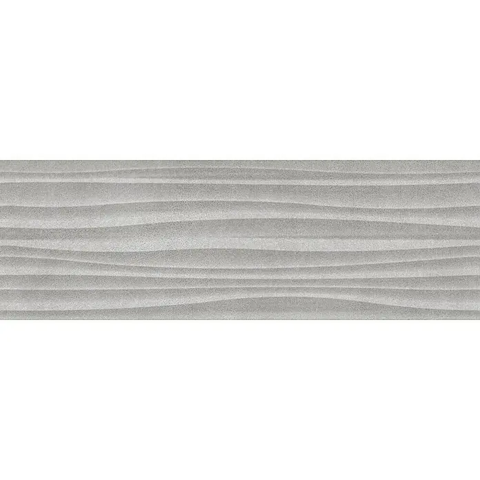 Wandfliese Calm Wave - 30 x 90 cm, Grau, Matt - Draufsicht