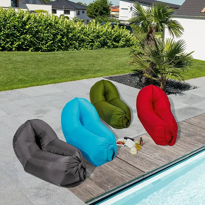 Air Lounge Sofa Peacock - l x b: 180 x 90 cm, Kaki - Sfeeropname