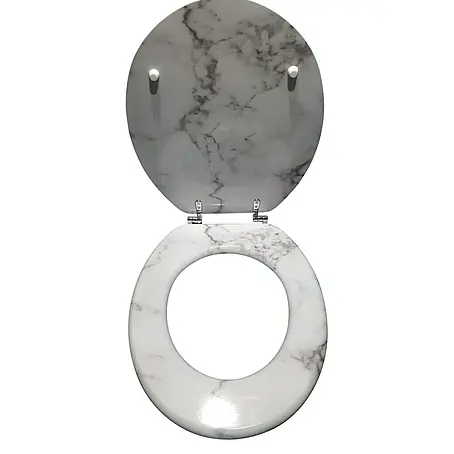 WC-Sitz Marmor-Design