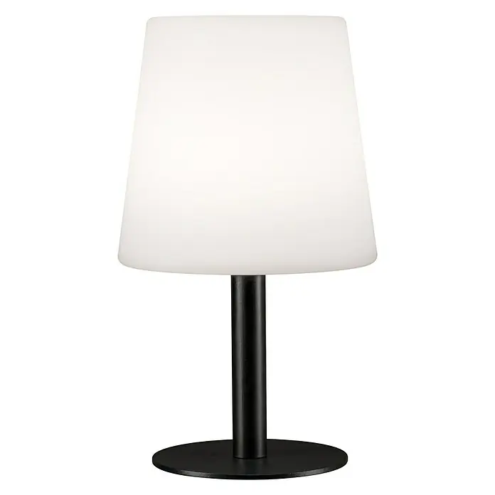 Paulmann Placido Mobiles LED-Licht - 1 W, Grau, Weiß, Höhe: 26 cm, IP44