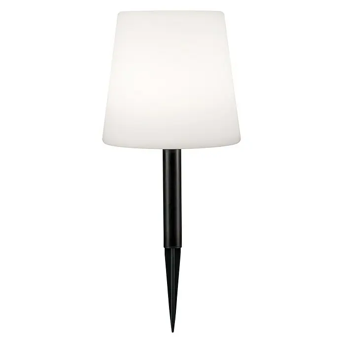 Paulmann Placido Mobiles LED-Licht - 1 W, Grau, Weiß, Höhe: 26 cm, IP44