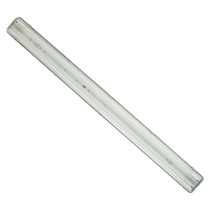 Voltolux LED-Feuchtraum-Lichtleiste - 2-flammig, 2 x 18 W, L x H: 127,2 x 7,3 cm, Neutralweiß, IP65