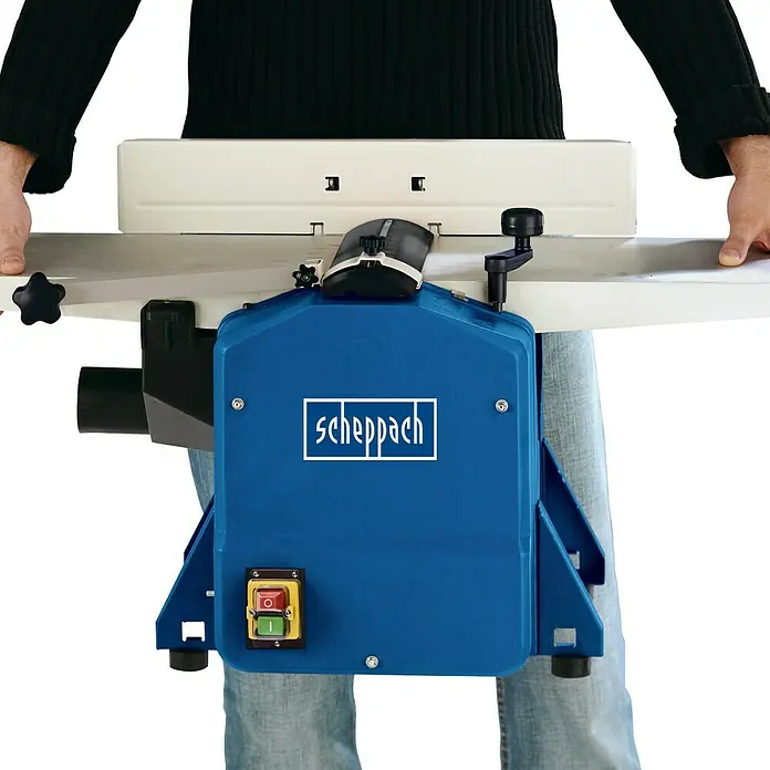 Scheppach Stroj za blanjanje HMS 850 - 1.250 W, Širina blanje: 204 mm - Pogled sprijeda