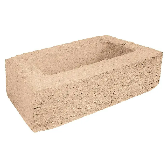 Mauerstein Antik - Mediterran, 40/33 x 20 x 10 cm, Beton