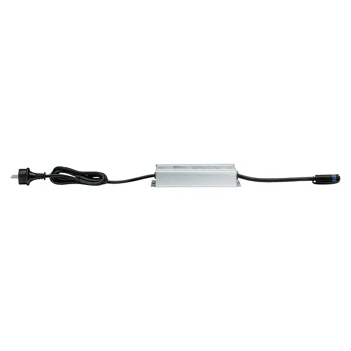 Paulmann Plug & Shine LED-Trafo - Max. Leistung: 150 W, 24 V, Silber - Vorderansicht