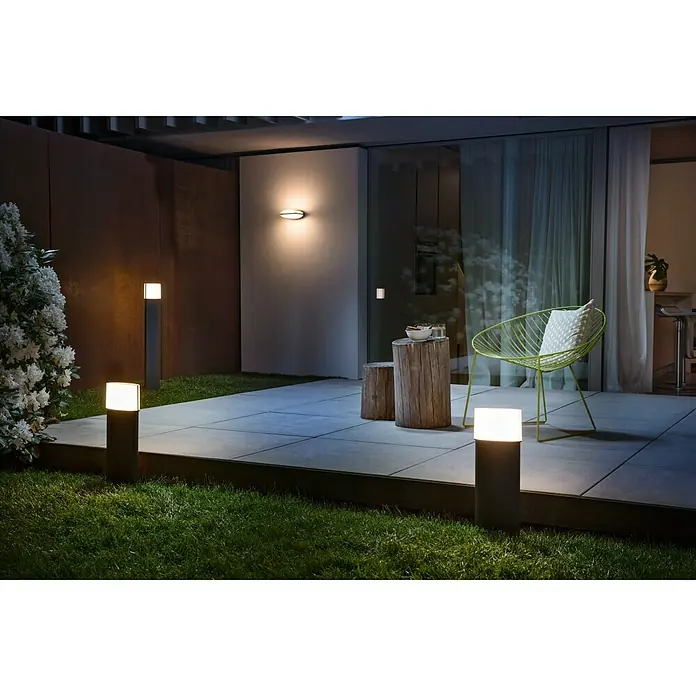 Ledvance LED-Außenwandleuchte Ellipse - 13 W, 16,1 x 18,6 x 7,5 cm, IP44