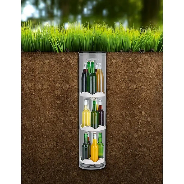 Easy Maxx Hladnjak za boce Outdoor - Ø x V: 22 x 90 cm, Prikladno za: Do max. 15 boca