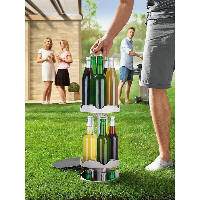 Easy Maxx Hladnjak za boce Outdoor - Ø x V: 22 x 90 cm, Prikladno za: Do max. 15 boca