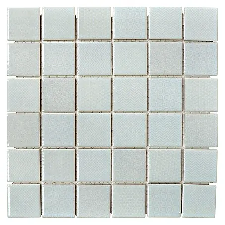 Mosaikfliese Quadrat Celadon Heritage CH M4