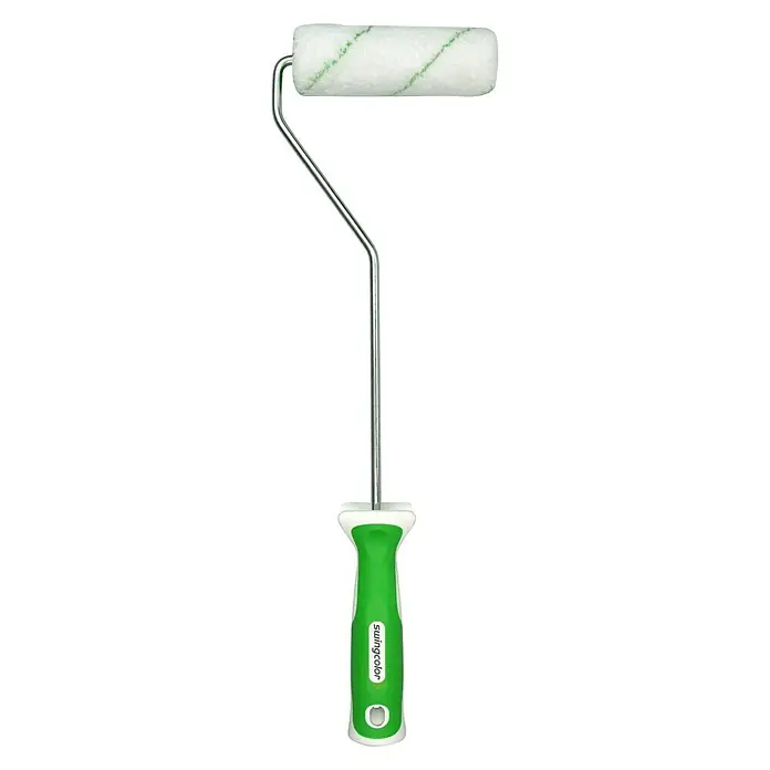 swingcolor Premium Valjak za lazuru XL - Širina valjka: 12 cm, Debljina držača valjka: 6 mm, Visina flora: 5 mm - Pogled sprijeda