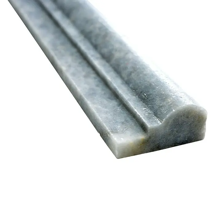 Fliesenbordüre Bardiglio PO 40348 - 30,5 x 4,8 cm, Grau, Matt - Detailaufnahme
