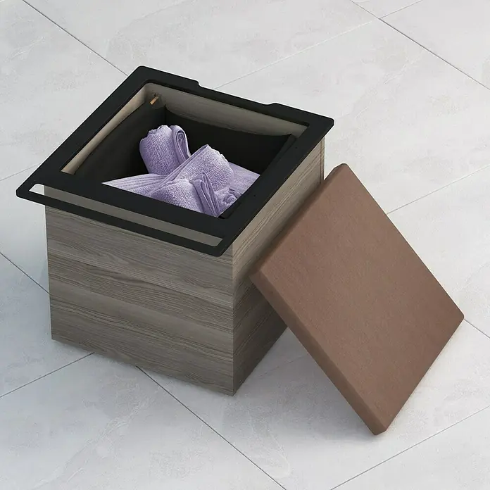 Camargue Loft Rollcontainer Cube/Loft - 40 x 40 x 44 cm, Eiche Cordoba - Ansicht von oben
