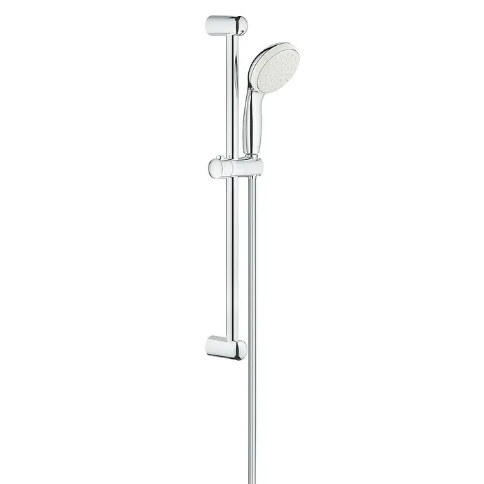 Grohe Brausegarnitur Tempesta 100 - Lochabstand: 62 cm, Art Strahl: Rain, Chrom, Anzahl Strahlarten: 1 Stk. - Vorderansicht