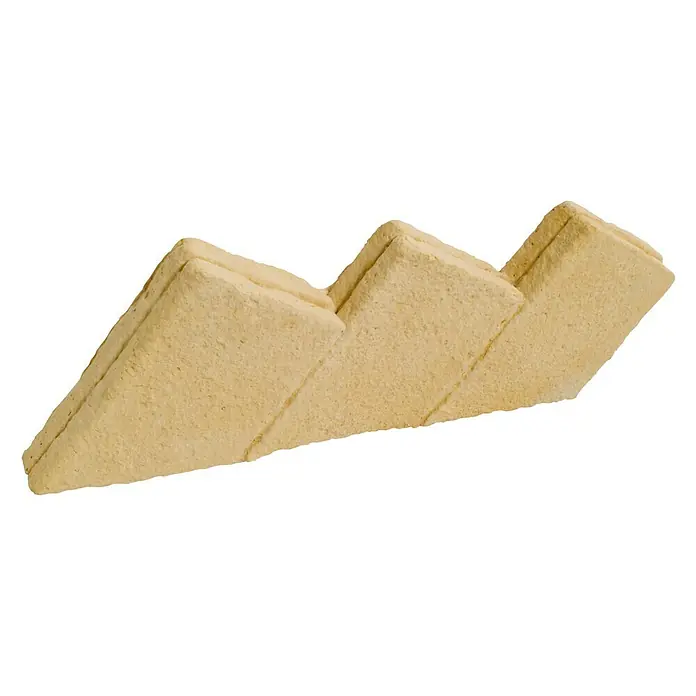Bordillo Tova - 42 x 16 x 4,5 cm, Crema, Hormigón