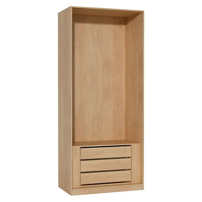 Finsa Módulo de armario con cajones - L x An x Al: 51 x 52,8 x 96,8 cm, Roble