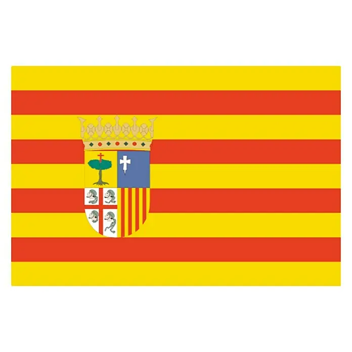 Bandera Aragón - 45 x 30 cm