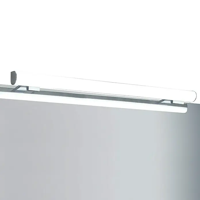 Aplique LED para espejo Drop 60 - 14 W, Cromo, L x An x Al: 12,7 x 60 x 3,4 cm
