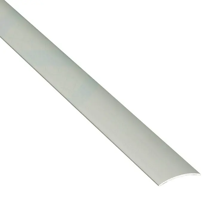 Perfil de transición 275 A - 1 m x 42 mm, Plateado, Mate - Vista angular