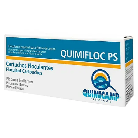 Quimicamp  Floculante en cartuchos