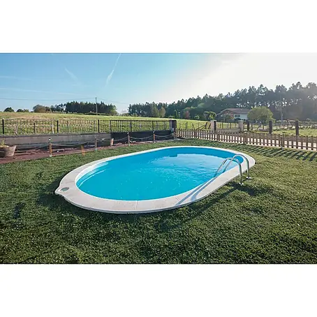 Gre  Piscina ovalada enterrada Sumatra