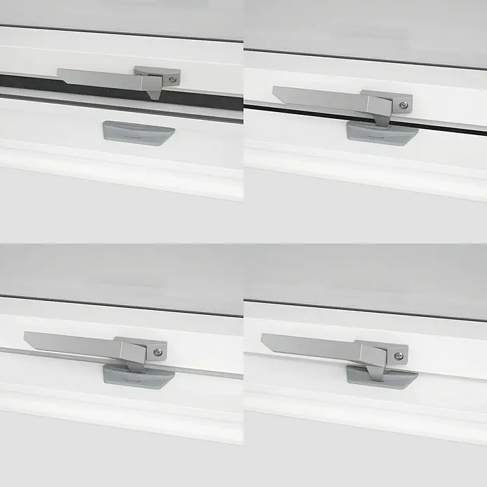 Solid Elements Pro Dachfenster - B x H: 78 mm x 117,8 cm, Kunststoff, Grau/Anthrazit - Detailaufnahme