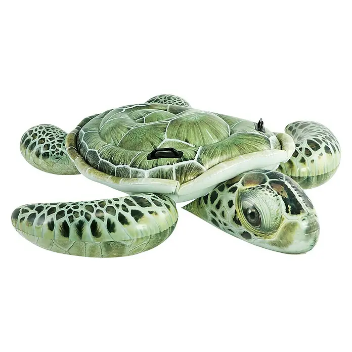 Intex Animal acuático Tortuga - L x An x Al: 197 x 170 x 26 cm