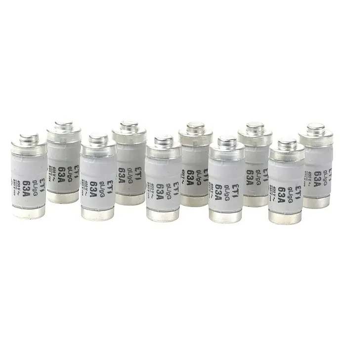 Neozed-Sicherung - 63 A, 400 V/AC, 250 V/DC, D02, E18, 10 Stk.