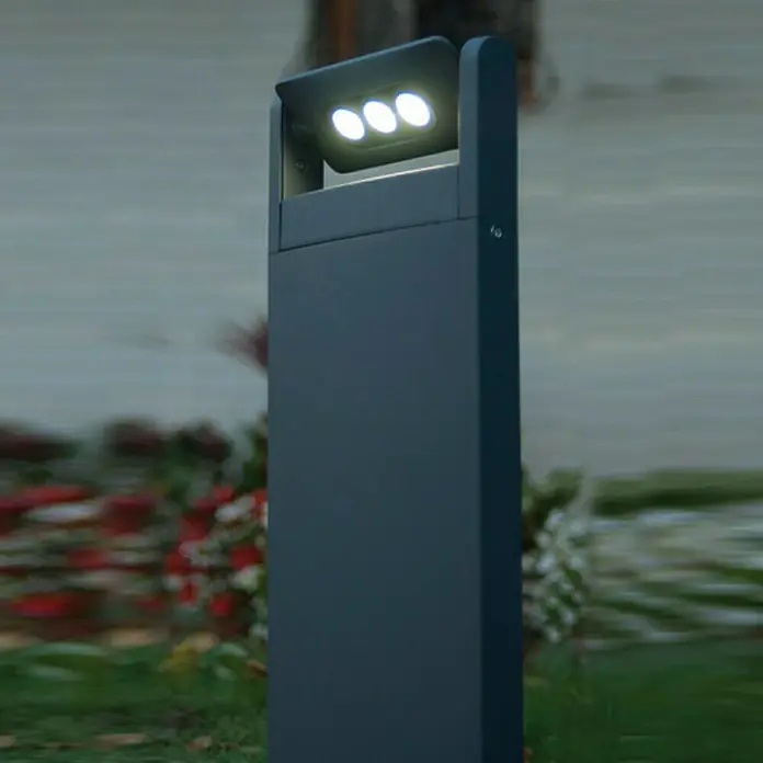 Lutec Baliza exterior LED Mini Ledspot - Altura: 52,6 cm, Tipo de protección: IP65