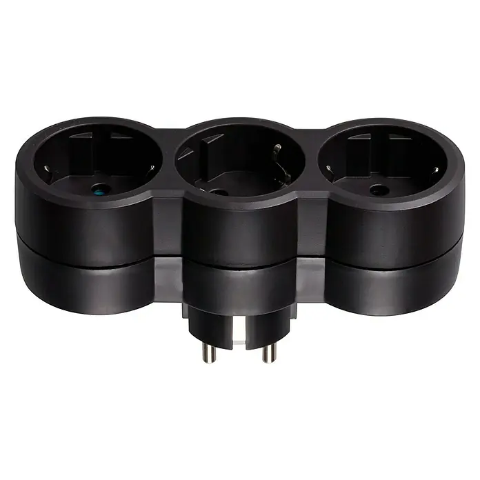 Legrand Ladrón triple - Negro