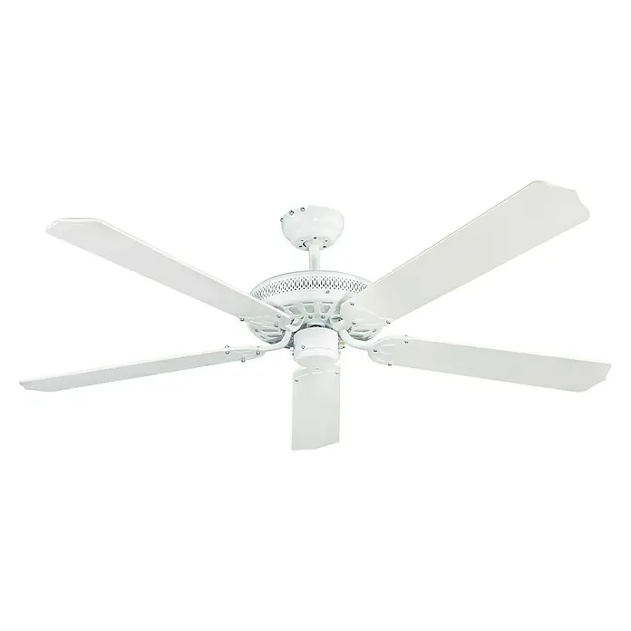 Proklima Stropni ventilator - 132 cm, Bijele boje, 60 W