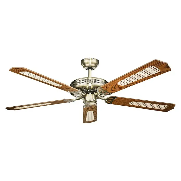 Proklima Deckenventilator - 132 cm, Eiche, 60 W