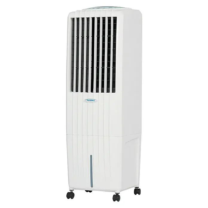 Symphony Climatizador evaporativo Diet 22 - Blanco, Altura: 93,2 cm, 170 W, Ionizador
