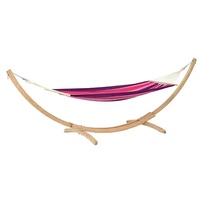Amazonas Hängematten-Set StarSet Candy - 358 x 113 x 105 cm, Rosa/Violett